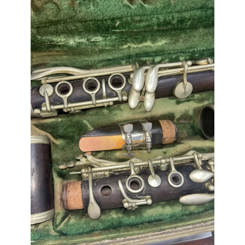 LeBlanc/Noblet Normandy 4 Wood Clarinet, France with Original Case. 96